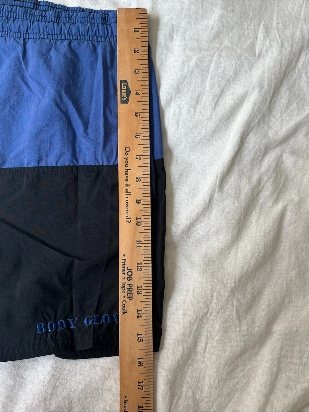 Vintage Body Glove Men's Colorblock Swim/Board Shorts in Teal, Blue & Black